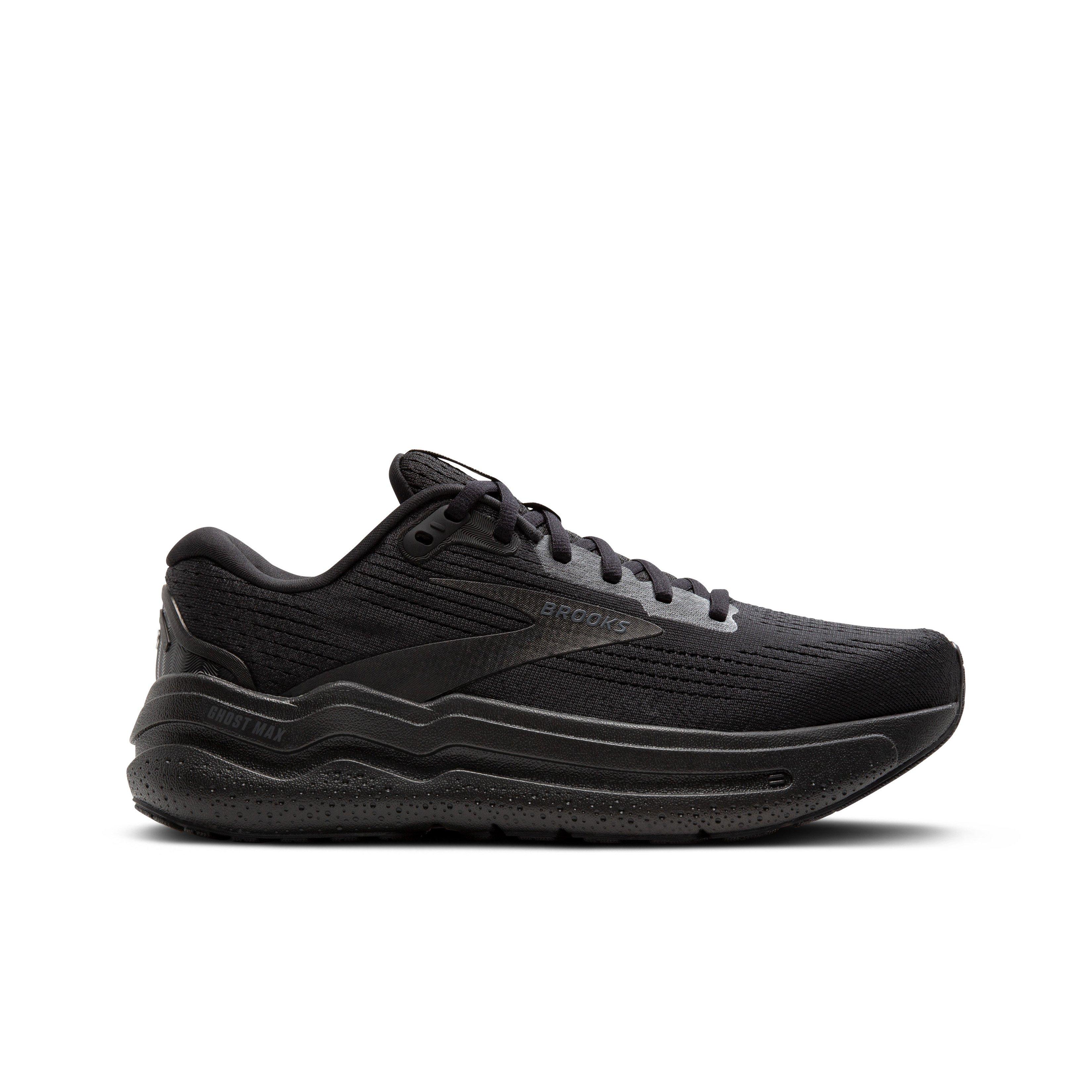 Brooks Ghost Max 2 "Black/Black/Ebony" Men's Wide Running Shoe